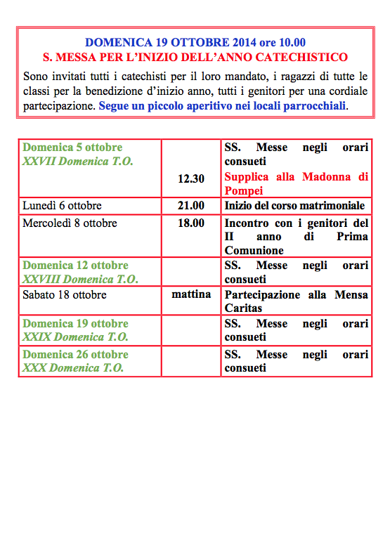 Ottobre 3